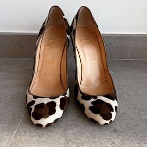 Animal print Louboutin Pumps